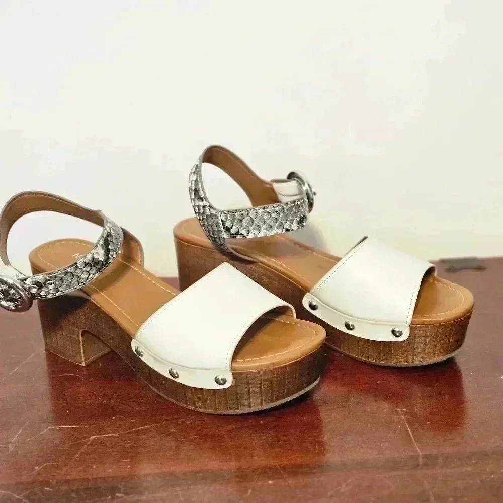 Nine West Jayce platform sandals Size 7.5